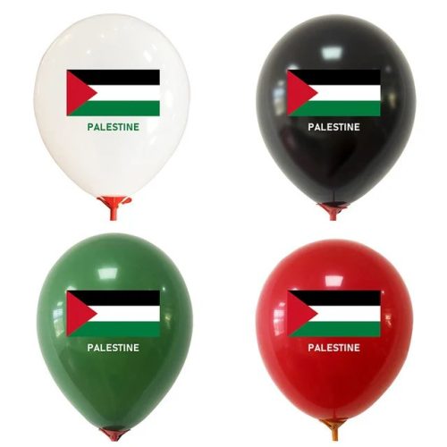 Palestine Flag Balloon - Pack of 4